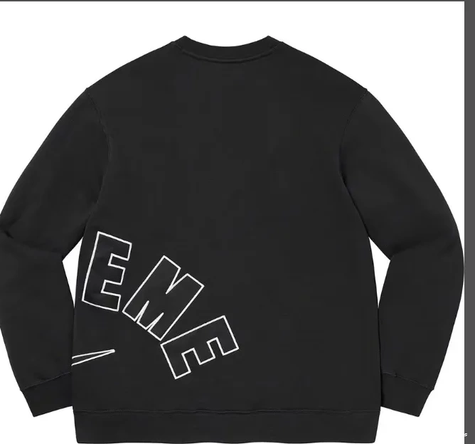 L S Grey Hoodie Black Grey Dark Arc XL M Co Crewneck branded 0903